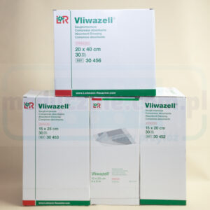 Vliwazell 20*40cm opatrunek chłonny jałowy 1szt